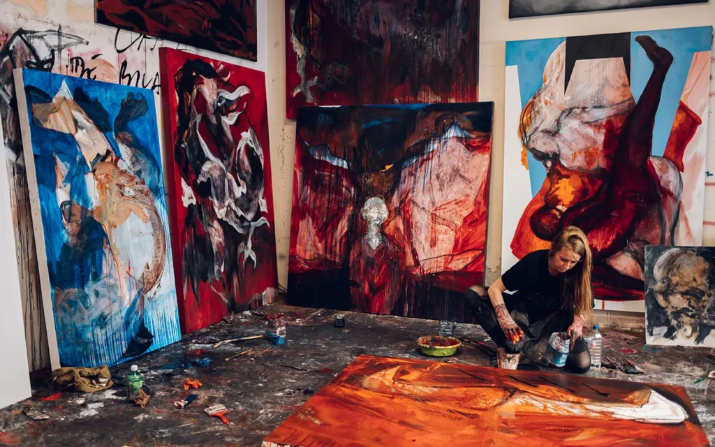 Modern artists and techniques